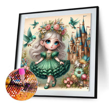 Load image into Gallery viewer, Diamond Painting - Full Round - Princess girl (30*30CM)
