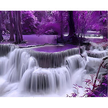 Load image into Gallery viewer, 6pcs Round Diamond Painting Set - Beautiful scenery (40*30CM)
