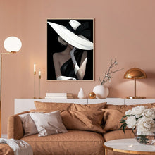 Load image into Gallery viewer, Diamond Painting - Full Round - Top hat beauty (30*40CM)

