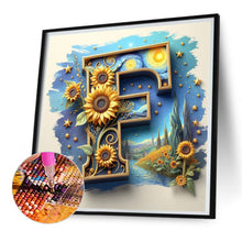 Load image into Gallery viewer, AB Diamond Painting - Full Square - Van Gogh letters (30*30CM)
