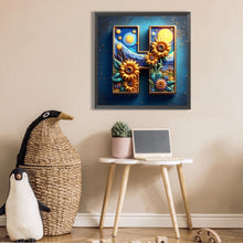 Load image into Gallery viewer, AB Diamond Painting - Full Square - Van Gogh letters (30*30CM)
