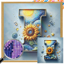 Load image into Gallery viewer, AB Diamond Painting - Full Square - Van Gogh letters (30*30CM)
