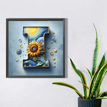 Load image into Gallery viewer, AB Diamond Painting - Full Square - Van Gogh letters (30*30CM)
