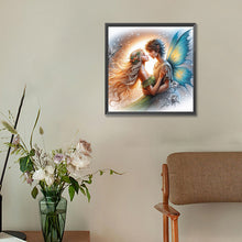 Load image into Gallery viewer, Diamond Painting - Full Round - Snuggling couple (30*30CM)
