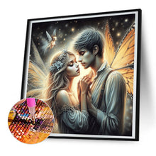 Load image into Gallery viewer, Diamond Painting - Full Round - Snuggling couple (30*30CM)
