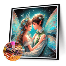 Load image into Gallery viewer, Diamond Painting - Full Round - Snuggling couple (30*30CM)
