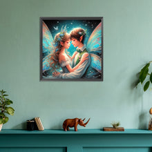 Load image into Gallery viewer, Diamond Painting - Full Round - Snuggling couple (30*30CM)
