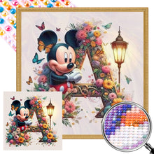 Load image into Gallery viewer, AB Diamond Painting - Full Round - Mickey and Minnie (30*30CM)
