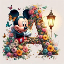Load image into Gallery viewer, AB Diamond Painting - Full Round - Mickey and Minnie (30*30CM)
