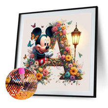 Load image into Gallery viewer, AB Diamond Painting - Full Round - Mickey and Minnie (30*30CM)
