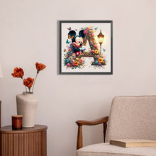 Load image into Gallery viewer, AB Diamond Painting - Full Round - Mickey and Minnie (30*30CM)
