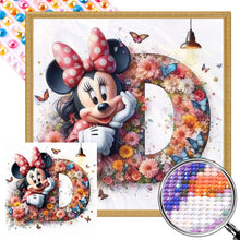 Load image into Gallery viewer, AB Diamond Painting - Full Round - Mickey and Minnie (30*30CM)
