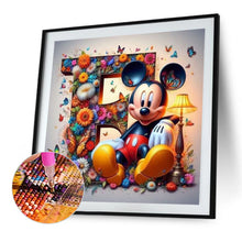 Load image into Gallery viewer, AB Diamond Painting - Full Round - Mickey and Minnie (30*30CM)
