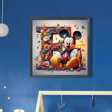 Load image into Gallery viewer, AB Diamond Painting - Full Round - Mickey and Minnie (30*30CM)
