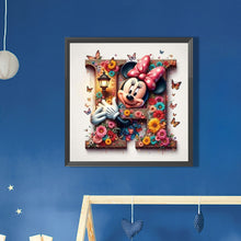 Load image into Gallery viewer, AB Diamond Painting - Full Round - Mickey and Minnie (30*30CM)
