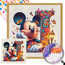 Load image into Gallery viewer, AB Diamond Painting - Full Round - Mickey and Minnie (30*30CM)
