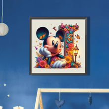 Load image into Gallery viewer, AB Diamond Painting - Full Round - Mickey and Minnie (30*30CM)
