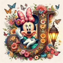 Load image into Gallery viewer, AB Diamond Painting - Full Round - Mickey and Minnie (30*30CM)
