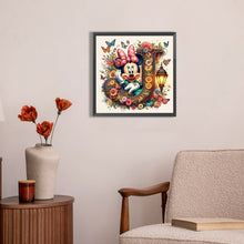 Load image into Gallery viewer, AB Diamond Painting - Full Round - Mickey and Minnie (30*30CM)
