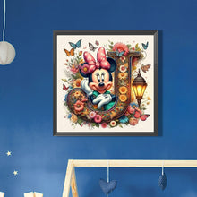 Load image into Gallery viewer, AB Diamond Painting - Full Round - Mickey and Minnie (30*30CM)
