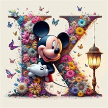 Load image into Gallery viewer, AB Diamond Painting - Full Round - Mickey and Minnie (30*30CM)
