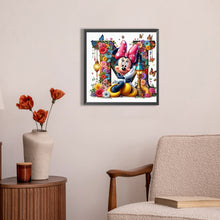 Load image into Gallery viewer, AB Diamond Painting - Full Round - Mickey and Minnie (30*30CM)
