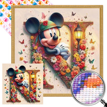 Load image into Gallery viewer, AB Diamond Painting - Full Round - Mickey and Minnie (30*30CM)
