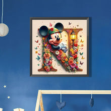 Load image into Gallery viewer, AB Diamond Painting - Full Round - Mickey and Minnie (30*30CM)
