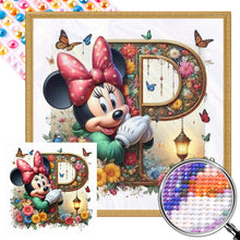 Load image into Gallery viewer, AB Diamond Painting - Full Round - Mickey and Minnie (30*30CM)
