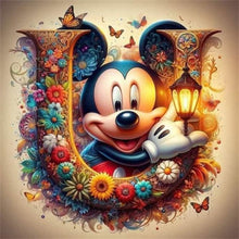 Load image into Gallery viewer, AB Diamond Painting - Full Round - Mickey and Minnie (30*30CM)
