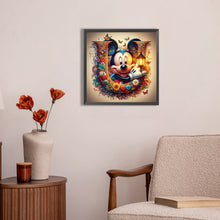 Load image into Gallery viewer, AB Diamond Painting - Full Round - Mickey and Minnie (30*30CM)

