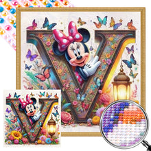 Load image into Gallery viewer, AB Diamond Painting - Full Round - Mickey and Minnie (30*30CM)
