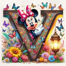 Load image into Gallery viewer, AB Diamond Painting - Full Round - Mickey and Minnie (30*30CM)
