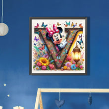 Load image into Gallery viewer, AB Diamond Painting - Full Round - Mickey and Minnie (30*30CM)
