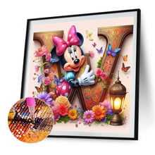 Load image into Gallery viewer, AB Diamond Painting - Full Round - Mickey and Minnie (30*30CM)
