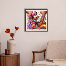 Load image into Gallery viewer, AB Diamond Painting - Full Round - Mickey and Minnie (30*30CM)
