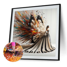 Load image into Gallery viewer, Diamond Painting - Full Round - Piano girl (40*40CM)
