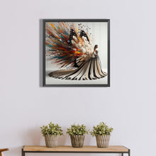 Load image into Gallery viewer, Diamond Painting - Full Round - Piano girl (40*40CM)
