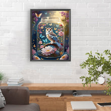 Load image into Gallery viewer, Diamond Painting - Full Round - Glass Owl (30*40CM)
