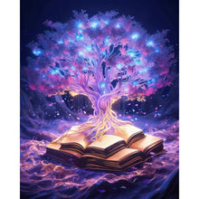 Load image into Gallery viewer, Diamond Painting - Full Round - Tree of Life in Book (40*50CM)
