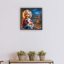 Load image into Gallery viewer, Diamond Painting - Full Round - Farm Child (30*30CM)
