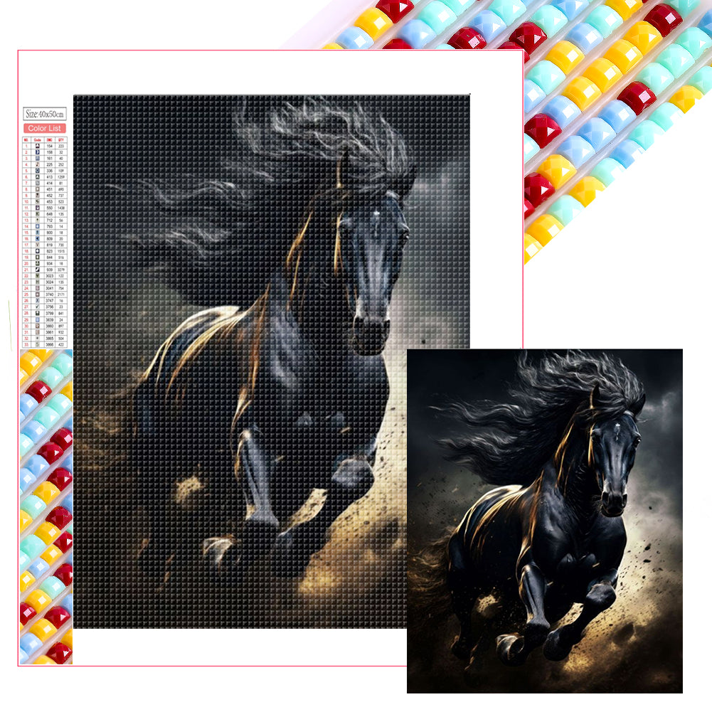 Diamond Painting - Full Square - Dark horse (40*50CM)