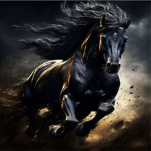 Load image into Gallery viewer, Diamond Painting - Full Square - Dark horse (40*50CM)
