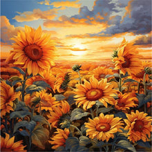 Load image into Gallery viewer, Diamond Painting - Full Square - Sunflower (45*60CM)
