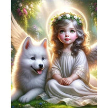 Load image into Gallery viewer, Diamond Painting - Full Square - Little angel (40*50CM)
