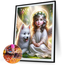 Load image into Gallery viewer, Diamond Painting - Full Square - Little angel (40*50CM)

