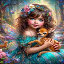 Load image into Gallery viewer, Diamond Painting - Full Square - Little angel (40*50CM)
