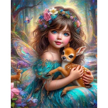 Load image into Gallery viewer, Diamond Painting - Full Square - Little angel (40*50CM)
