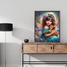 Load image into Gallery viewer, Diamond Painting - Full Square - Little angel (40*50CM)
