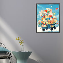 Load image into Gallery viewer, AB Diamond Painting - Full Round - Float Bear (40*50CM)
